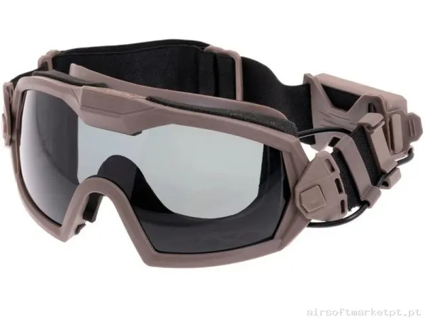 Gafas FMA con ventilador Central Tan — Proteção Ocular & Facial — Airsoft Market PT