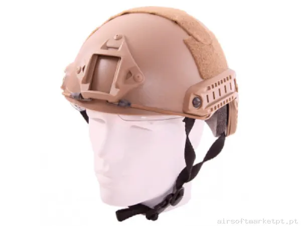 Capacete Fast MH Emerson Tan — Capacetes — Airsoft Market PT