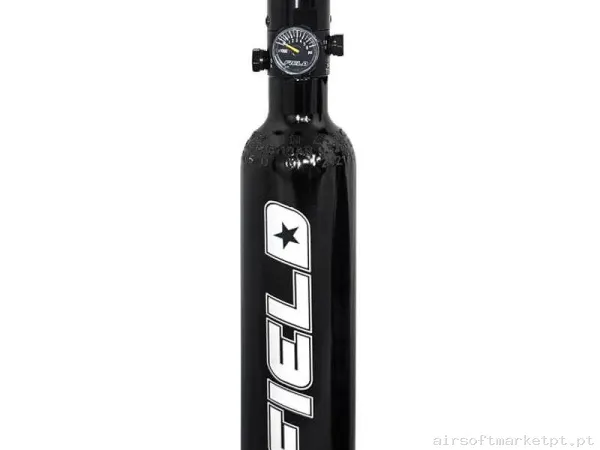 HPA Botella Spirit Field 0.21l 3000 Psi 13 Ci preta — HPA & Linhas — Airsoft Market PT