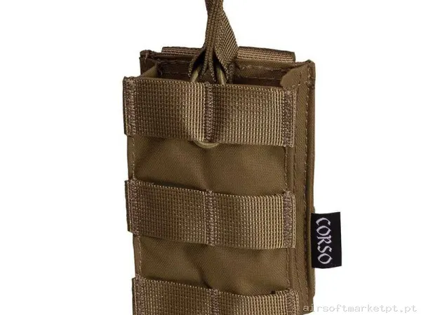 Pouch Corso Cargador M4 Simple Dagger Molle Coyote — Coletes & Rigs — Airsoft Market PT
