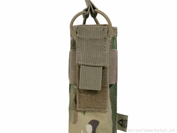 Pouch Magazine Pouch Mp5/Mp7/Mp9 Delta Tactics Open Top Estilo multicam — Coletes & Rigs — Airsoft Market PT