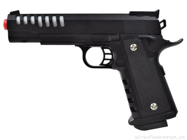 Réplica Mola Pistola Hi-Capa 5.1 Vigor No.v016 negra — Pistolas — Airsoft Market PT