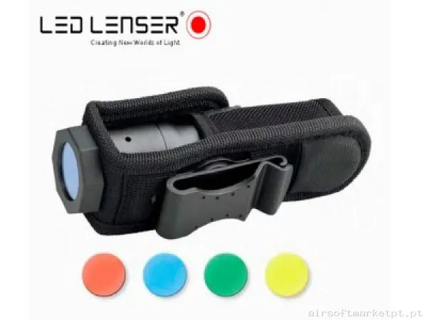 Coldre com Filtro Led Lenser — Lanternas & Lasers — Airsoft Market PT