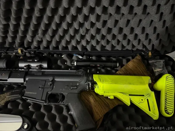 A&K PTW M4 + Tokyo Marui Hicapa — Rifles de Assalto (AR/M4/AK) — Airsoft Market PT