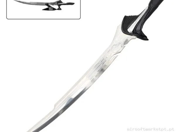 Espada Ornamental Estilo Alita Battle Angel Zs1233 (Com Suporte) — Ferramentas — Airsoft Market PT