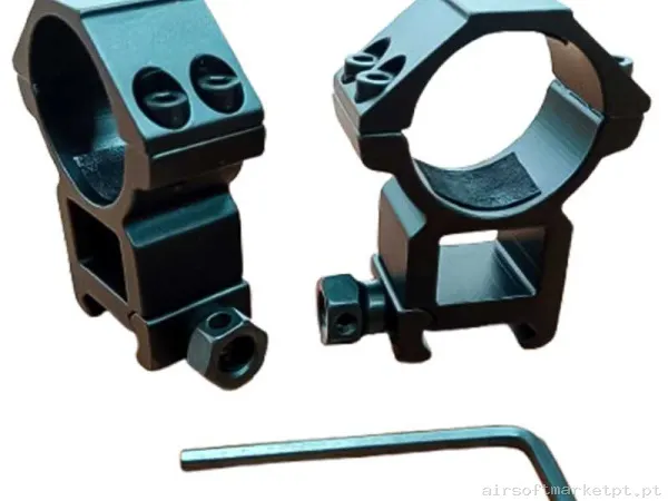 Externo Anilhas Altas 30mm Oem Negras 2u — Acessórios & Componentes — Airsoft Market PT