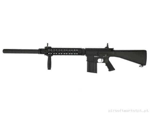 Réplica AEG SR25 A&K Dmr — Rifles de Assalto (AR/M4/AK) — Airsoft Market PT