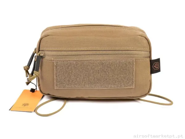 Bolsa Multiuso Conquer Admin Pouch marrom coyote — Coletes & Rigs — Airsoft Market PT