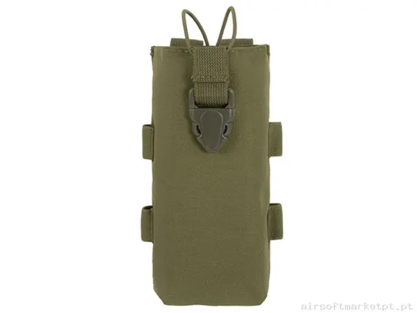 Pouch Portaradio Oem Largo Prc148/152 verde od — Coletes & Rigs — Airsoft Market PT