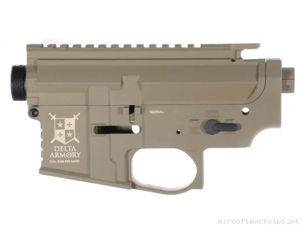 Externo Cuerpo Completo M4 Delta Armory Polimero tan — Acessórios & Componentes — Airsoft Market PT