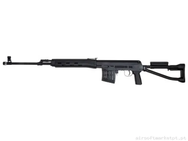 Dragunov SVD Coronha Retratil AK No — Snipers — Airsoft Market PT