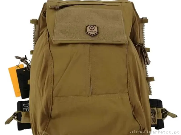 Conquer C3 Expert Backpanel Coyote — Coletes & Rigs — Airsoft Market PT