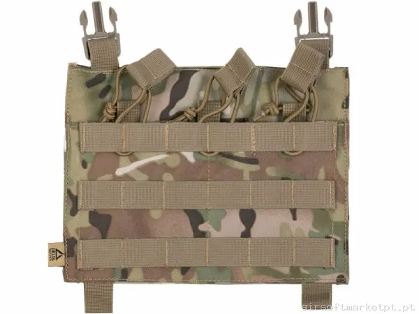 Pouch Magazine Pouch Triplo M4 Delta Tactics Force Open Top Destacável Estilo multicam — Coletes & Rigs — Airsoft Market PT