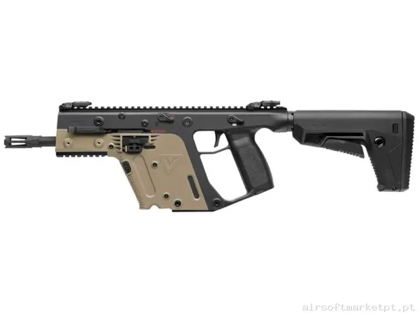 Réplica AEG Vector Krytac Kriss Vector Gen.2 Ecu ETU preta/Tan — Rifles de Assalto (AR/M4/AK) — Airsoft Market PT