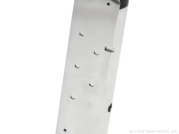 Magazine Pistola Gas M1911 WE 15 Bbs Prata — Carregadores / Magazines — Airsoft Market PT
