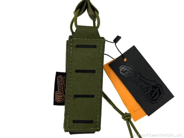 Pouch Portacargador Pistola Conquer Corte Láser OD — Coletes & Rigs — Airsoft Market PT