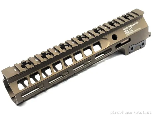 Externo Guardamanos M-Lok Angry Gun Mk14 9.5" Dark Earth — Acessórios & Componentes — Airsoft Market PT