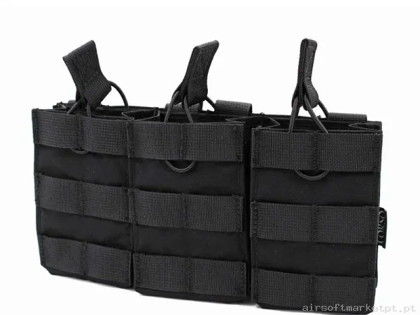 Pouch Corso G36 Triple Dagger Molle Negro — Coletes & Rigs — Airsoft Market PT