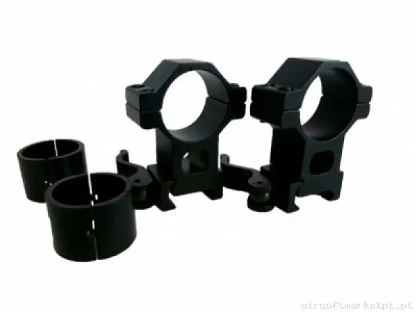 Mounting Rings Altas 30 mm Zasdar — Peças Internas (AEG) — Airsoft Market PT