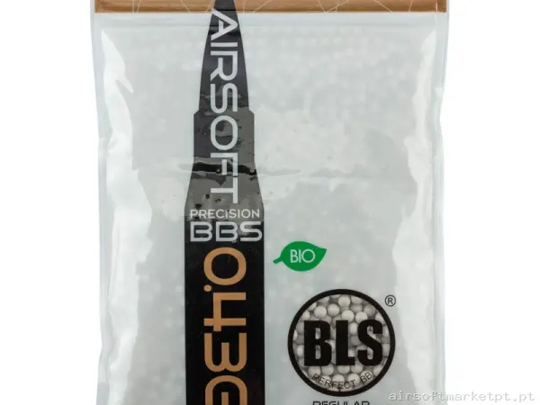 BBs Bio 0.43g Bls Precisão BBs 1kg Brancas — Munição (BBs) — Airsoft Market PT