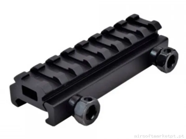 Elevador Trilho Weaver 1/2 polegada 8 ranhuras JS Tactical — Peças Internas (AEG) — Airsoft Market PT