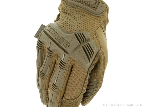 Luvas Mechanix M-Pact coyote — Gear Táctico — Airsoft Market PT