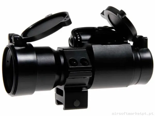 Mira Ponto vermelho 1x30 Duel Code Red Dot Scope negro — Miras & Ópticas — Airsoft Market PT