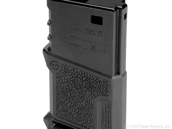 Magazine Réplica Midcap M4 Ares Amoeba Polimero 120 Bbs negro — Carregadores / Magazines — Airsoft Market PT