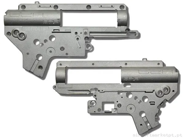 Interno Gearbox Carcasa Ver.2 G&G Shells for G2h Series — Peças Internas (AEG) — Airsoft Market PT