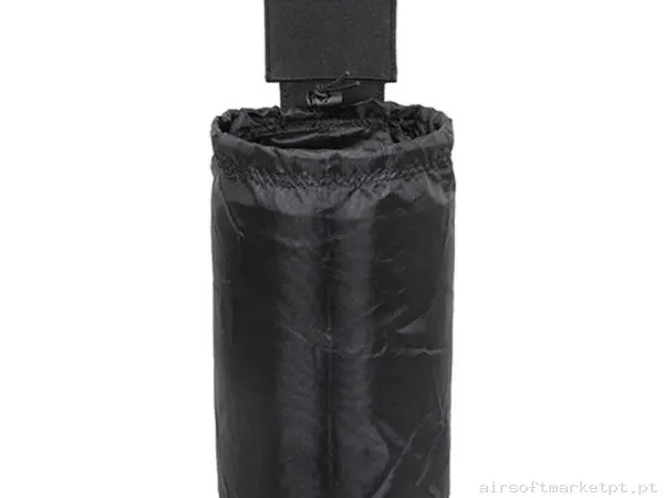 Pouch Bolsa Descarga Enrollable Oem Belt Mounted Small Dump Pouch negro — Coletes & Rigs — Airsoft Market PT