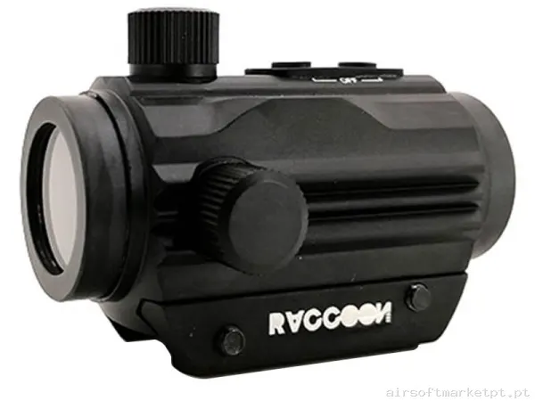 Mira Ponto Vermelho T1 Raccoon T1rc Rrd006 negro — Miras & Ópticas — Airsoft Market PT