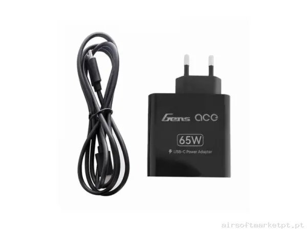 CARGADOR USB-C 65W GENS ACE — Baterias & Carregadores — Airsoft Market PT