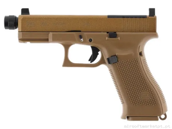 REPLICA CO2 PISTOLA GLOCK 19X UMAREX MOS TAN — Pistolas — Airsoft Market PT