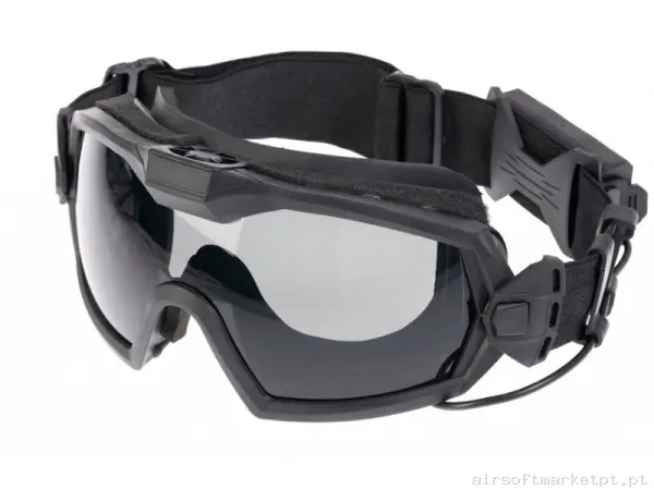 Gafas FMA con ventilador Central negras — Proteção Ocular & Facial — Airsoft Market PT