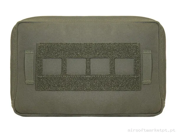 Poche Multiuso Warrior Assault Laser Cut Grande Horizontal C/MOLLE Frontal Ranger Green — Coletes & Rigs — Airsoft Market PT