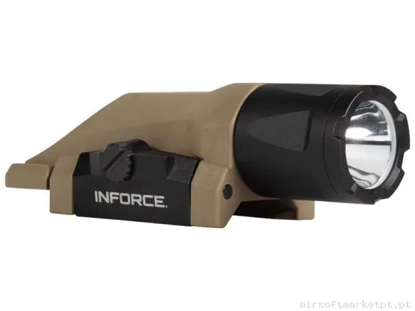 Lanterna Tática Inforce Wml White/Ir Gen 3 Dark Earth — Lanternas & Lasers — Airsoft Market PT