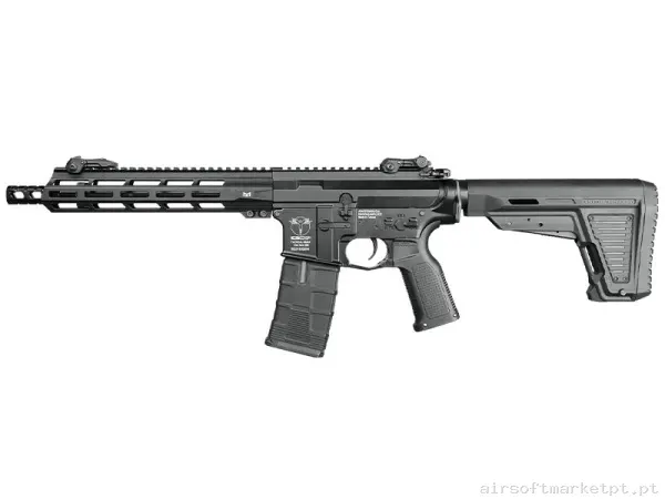 Réplica AEG M4 ICS EBB Cxp-Mmr Sbr Coronha negra — Rifles de Assalto (AR/M4/AK) — Airsoft Market PT