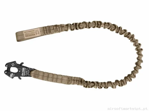 Correa Tática Lifeline Warrior Assault Frog Personal Retention Lanyard coyote tan — Gear Táctico — Airsoft Market PT
