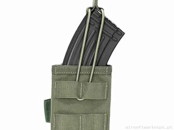 Pouch Magazine Pouch Ak Warrior Assault Open Top Ranger Green — Coletes & Rigs — Airsoft Market PT
