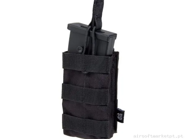 Pouch AK,G36,SR25 Molle Delta Tactics - Negro — Coletes & Rigs — Airsoft Market PT