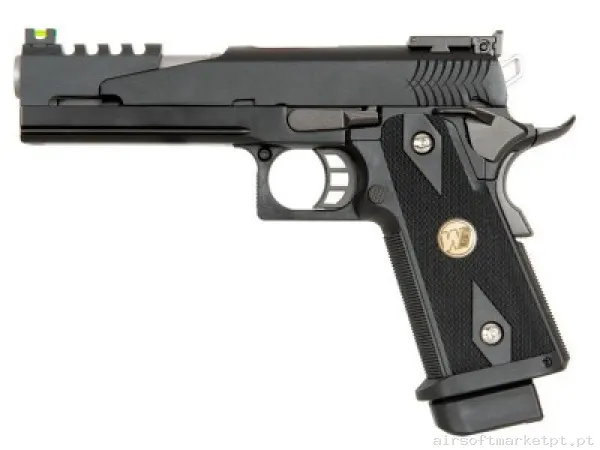 Hi Capa 5.1. Dragon WE Preto — Pistolas — Airsoft Market PT
