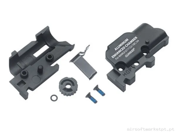 CAMARA HOP-UP GUARDER MARUI GLOCK 17-18-23-24 NEGRA — Peças Internas (AEG) — Airsoft Market PT