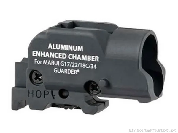 Interno Hop up chamber Glock Guarder Tokyo Marui G17/G18C/G22/G34 — Peças Internas (AEG) — Airsoft Market PT