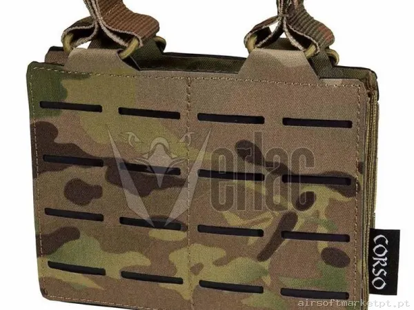 Pouch Corso Cargador M4 Doble Dagger Mk1 Láser Multicam — Coletes & Rigs — Airsoft Market PT