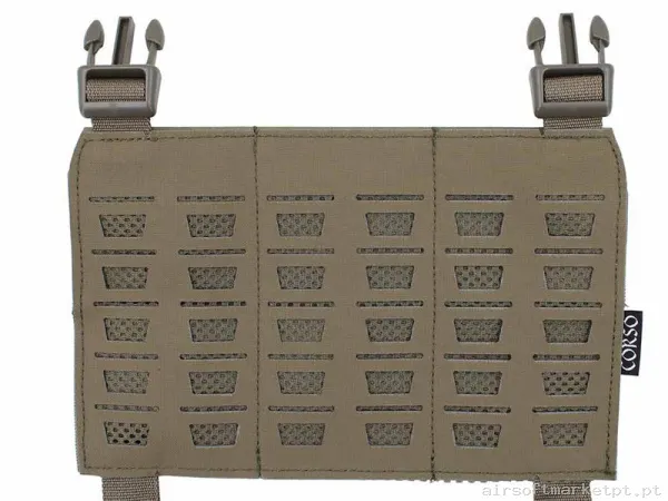 Front Panel Corso Dagger Buckle Ranger Green — Coletes & Rigs — Airsoft Market PT