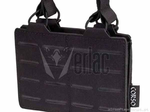 Pouch Corso Cargador M4 Doble Dagger Mk1 Láser Negro — Coletes & Rigs — Airsoft Market PT