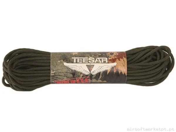 Corda Multiusos Mil-Tec Us 100ft Paracord verde od — Acessórios & Componentes — Airsoft Market PT