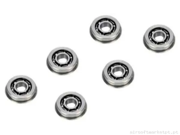 Buchas Metal 6, 7 u 8 mm Raccoon 6 mm — Peças Internas (AEG) — Airsoft Market PT