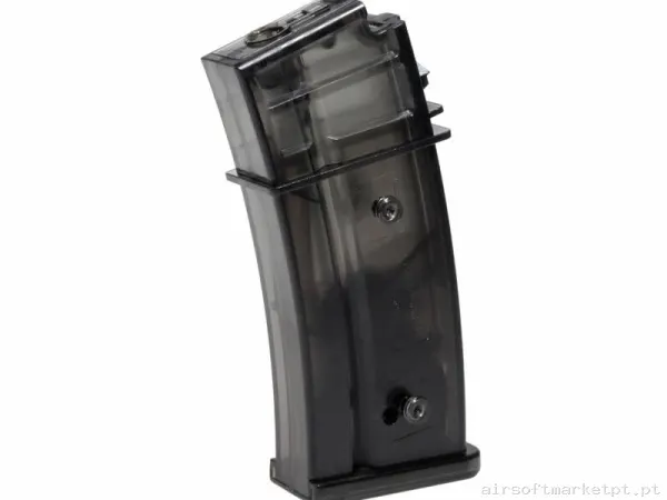 Magazine Réplica Hicap G36 Saigo Polimero 470 Bbs negro — Carregadores / Magazines — Airsoft Market PT