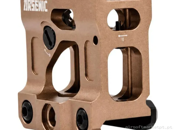Montura Visor Arsenic AS204 Para T1 Tan — Miras & Ópticas — Airsoft Market PT